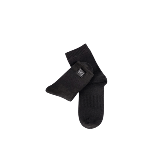 Black Waterproof Breathable Socks – Lightweight & Durable