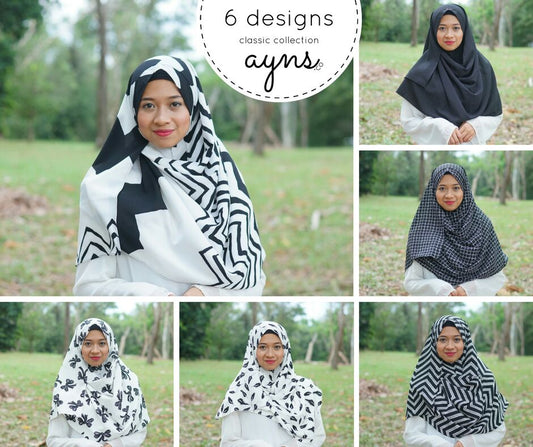 Classic Malaysian Hijabs 