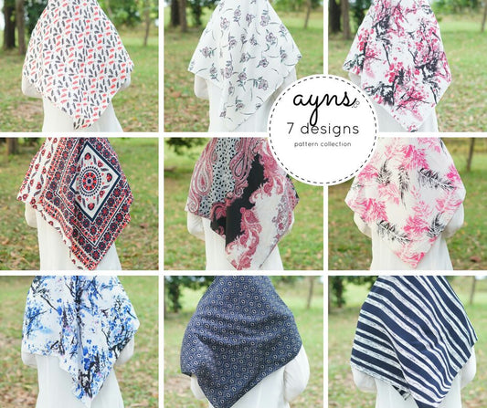 Pattern Malaysian Hijabs 