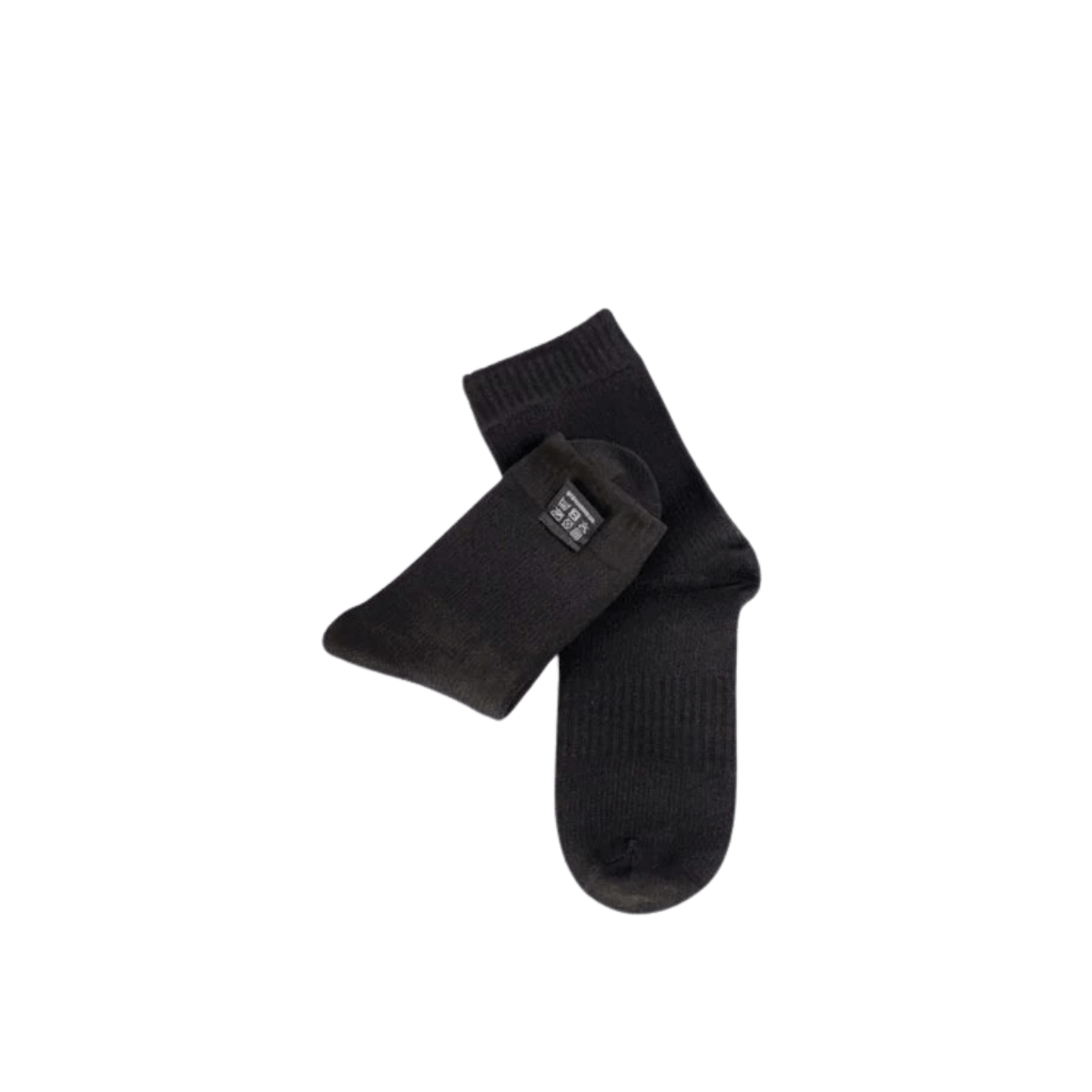 Black Waterproof Breathable Socks – Lightweight & Durable