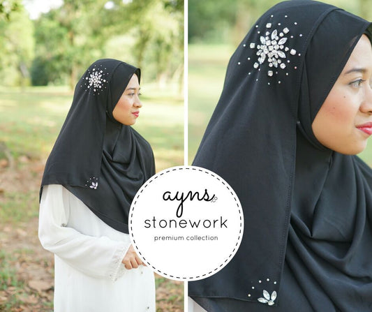 Stonework Malaysian Hijab